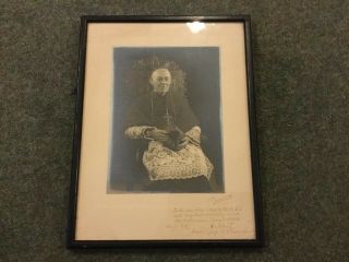 Official Photograph Signed Archbishop Of Westminster 1936 And Signed By Bassano 2