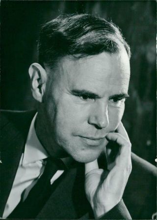 Dr.  Robert Spence,  Director Of Harwell Atomic Energy Station - Vintage Photo