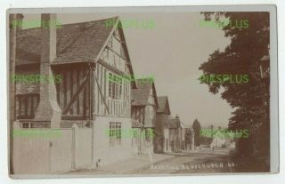 Old Postcard Bear Hill Alvechurch Bromsgrove Worcestershire Real Photo 1905 - 10