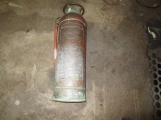 Guardene Copper Brass 2.  5 Gallon Fire Extinguisher