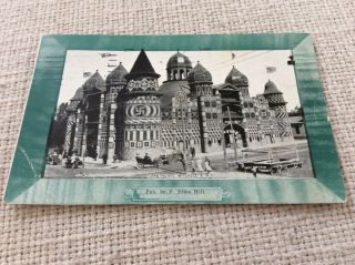 1921 The Corn Palace Mitchell,  South Dakota Postcard Elton Hill