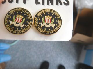 Collectible Department Of Justice Fbi Cuff - Links