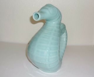 Blue Ceramic Seahorse Water Pitcher by Destinos Made in Portugal 5