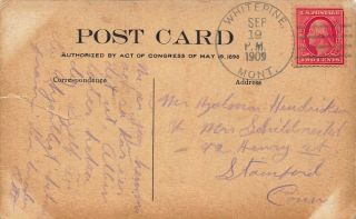 MT - 1909 VERY RARE Early View of White Pine,  Montana - Sanders County 2
