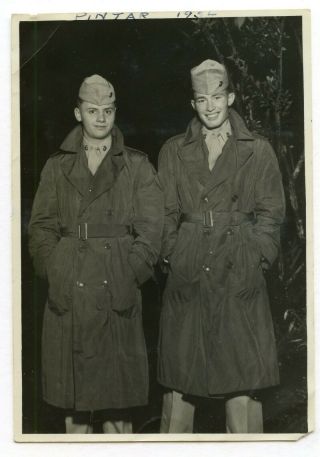10 Vintage Photo Handsome Soldier Buddy Boys Men Uniforms Cute Snapshot Gay