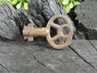 Old Rare Vintage Antique Civil War Relic Skeleton Key Recovered Richmond VA. 4