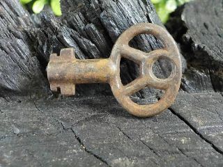 Old Rare Vintage Antique Civil War Relic Skeleton Key Recovered Richmond VA. 6