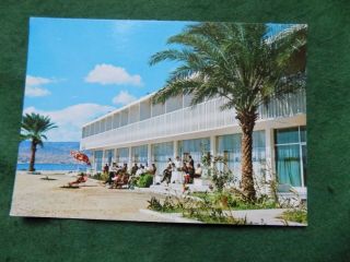 Postcard Middle East: Jordan Aqaba Hotel Panorama Colour Zkaili