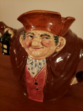 Royal Doulton - Old Charley - Large Toby Teapot D6017 1940 - 832782 - Rare 5