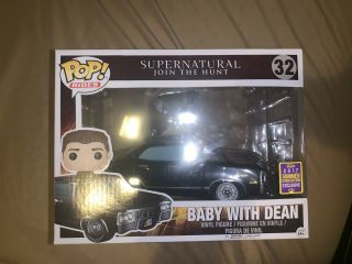 Baby With Dean Funko Pop 2017 Summer Convention Exclusive 32 Sdcc Supernatural