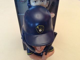 Forever Collectibles 2018 Milwaukee Brewers Christian Yelich Bobblehead 2