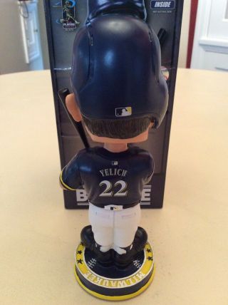 Forever Collectibles 2018 Milwaukee Brewers Christian Yelich Bobblehead 7