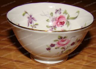 Royal Chelsea,  English Bone China Bowl (sugar Dish) Hand - Painted