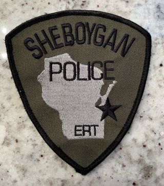 Wisconsin Police / Sheriff Patch - Sheboygan Police Swat