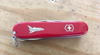 Victorinox 2006 Vsakcs Grand Prix Swiss Army Knife With Space Shuttle Inlay