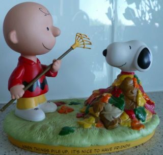 Peanuts Gallery: Together: Snoopy/charlie Brown Limited Edition Figurine