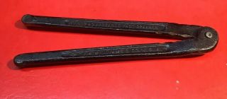 Vintage J.  H.  Williams Tool Co.  Adjustable Face Spanner Wrench 2 Inch No 482