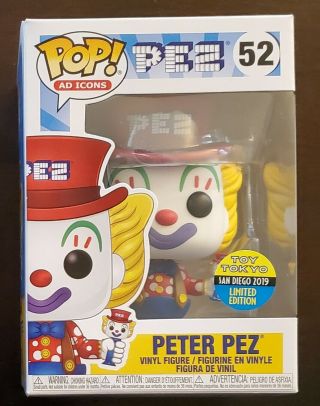Funko Pop Vinyl Toy Tokyo Sdcc 2019 Summer Convention Exclusive " Peter Pez "