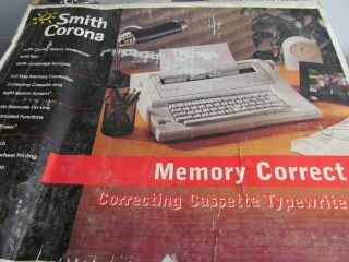 Electric Typewriter Smith Corona Memory Correct NA1HH 7