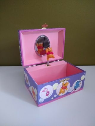 Vintage Kreisler Winnie The Pooh Jewelry Trinket Music Box " You Are My Sunshine "