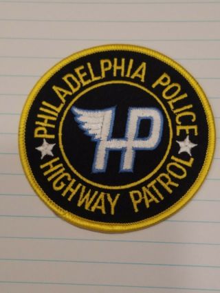 Pa Philadelphia,  Pennsylvania Police Shoulder Patch Highway Patrol Division