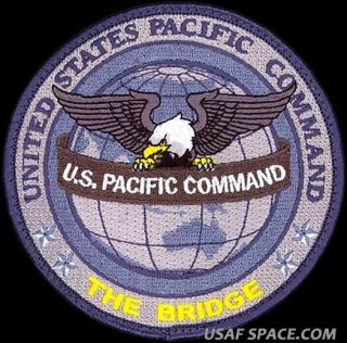 Usaf Us Pacific Command - The Bridge - Uspacom - Air Force Patch