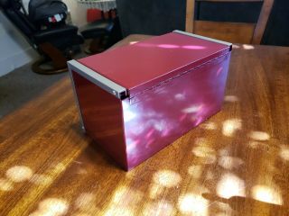 Snap - On Micro tool box in Burgundy,  top 3 drawer chest. 6