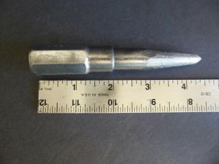 Vintage Tapered Center Punch 3/4 " X 4 - 1/2 " Heavy Duty Usa