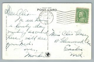 Bank & JC Webster & Co SOLOMONS Maryland—Calvert County MD Rare Antique 1938 2