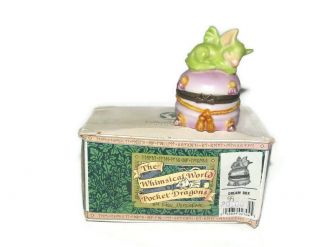 Whimisical World Of Pocket Dragons Dream Trinket Box Real Musgrave