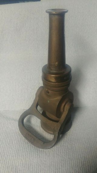 Wooster Brass Co Ns Fire Hose Nozzle