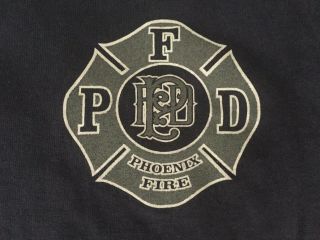 Phoenix Fire Department T - Shirt Sz L