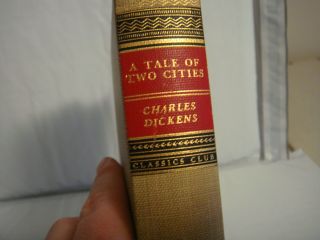 Classics Club Charles Dickens A Tale Of Two Cities Hardcover Hc Walter J Black