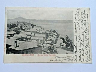 Gibraltar,  Buena Vista Barracks.  Posted 1903.