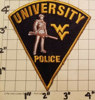 West Virginia University Police Department Patch