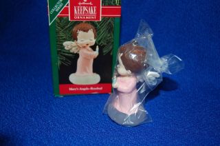 1990 Hallmark Ornament Rosebud 3rd Mary 