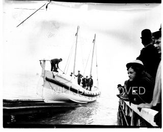 Broadstairs Lifeboat Victorian 1892/3 75mm X 105mm Film Negative Brit13