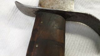 Civil War Era Bowie knife.  Old Antique Knive. 3