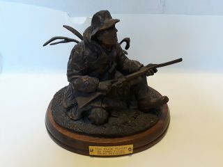The Duck Hunter By Joseph Fornelli Ducks Unlimited Bronze Sculpture