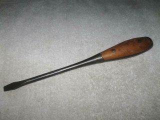 Vintage Irwin - U.  S.  A.  Perfect Handle Style Screwdriver,  11 - 1/4 " Long