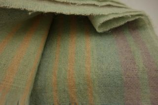 Vintage Mohair Wool Blanket Throw Made in Great Britain 60 