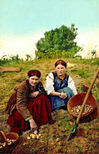 Old Postcard Ukraine - Types Of Ukraine N°14