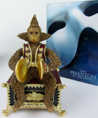 1986 The Phantom of The Opera Monkey Figurine Music Box Musical Masquerade Song 2