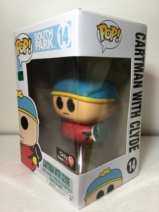 Mib Funko Pop South Park 14 Cartman With Clyde Gamestop Exclusive