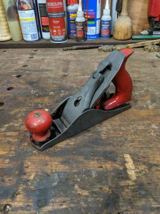 Type 4 Stanley No 3 Hand Plane Pre - Lateral Age Uncommon