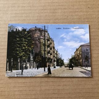 O) Postcard Poland Lublin Circulated Via Air Mail To Italy 1956 Stamp A