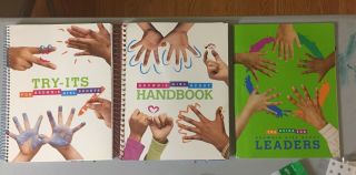 Brownie Girl Scout Try - Its,  Leaders,  And Handbook Guc
