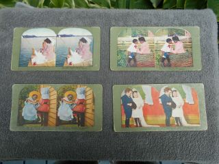 Complete Set Of 100 Vintage Stereoscope Cards From The American Cereal Company.