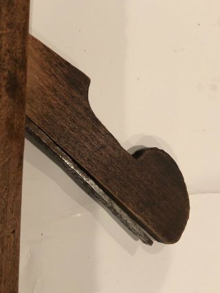 antique wood wooden COMPLEX MOLDING PLANE TOOL Ohio Tool Company Columbus 3