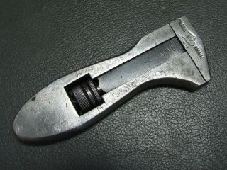 Vintage 4 1/4 " Adjustable Spanner Wrench Old Tool Abingdon No 1 By King Dick